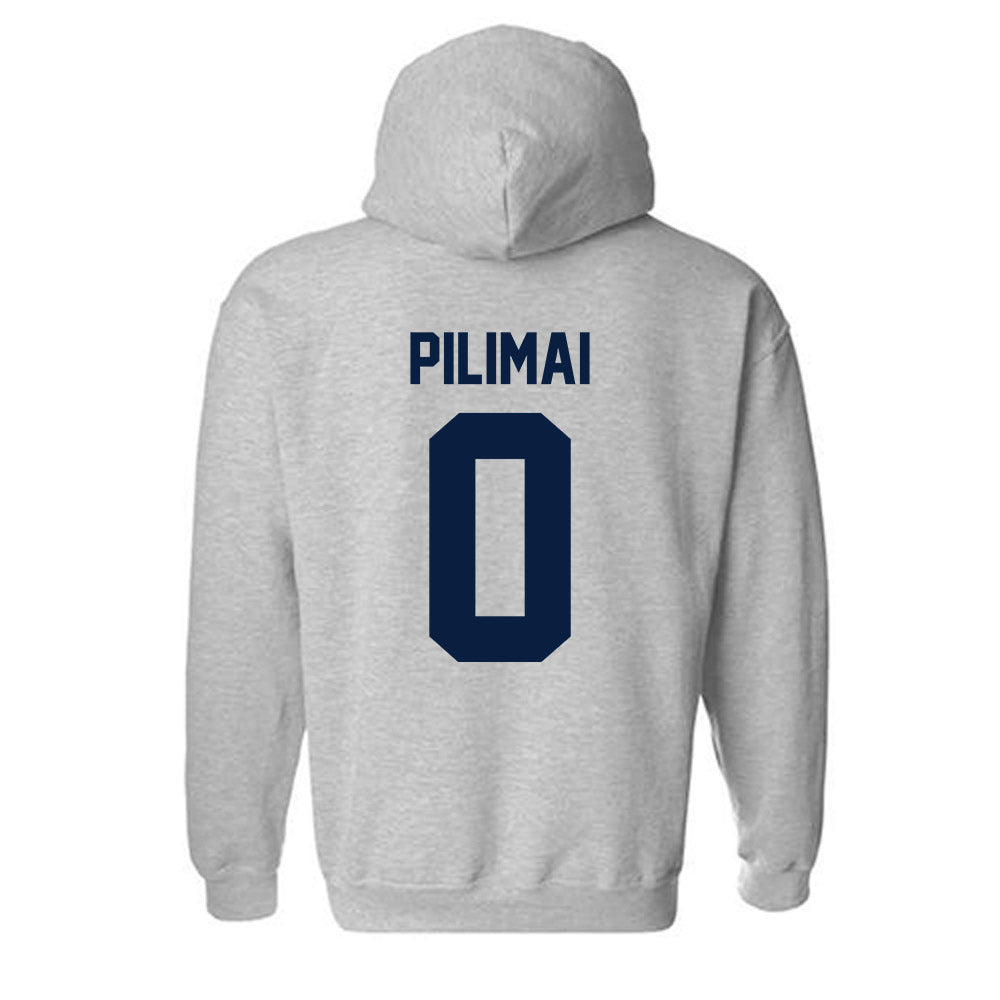 Nevada - NCAA Women's Volleyball : Malia Pilimai - Classic Shersey Hooded Sweatshirt-1