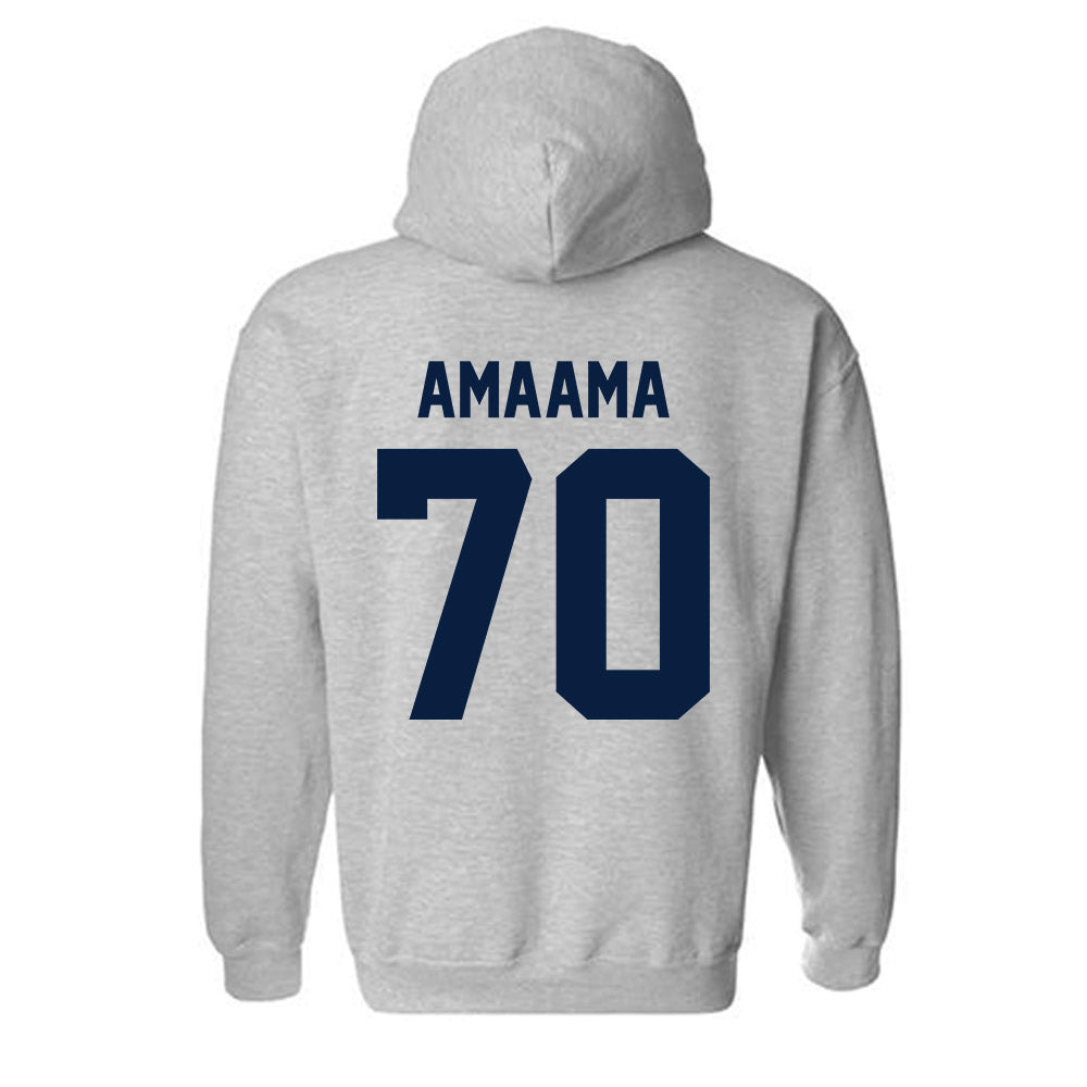 Nevada - NCAA Football : Tapuvae Amaama - Classic Shersey Hooded Sweatshirt-1