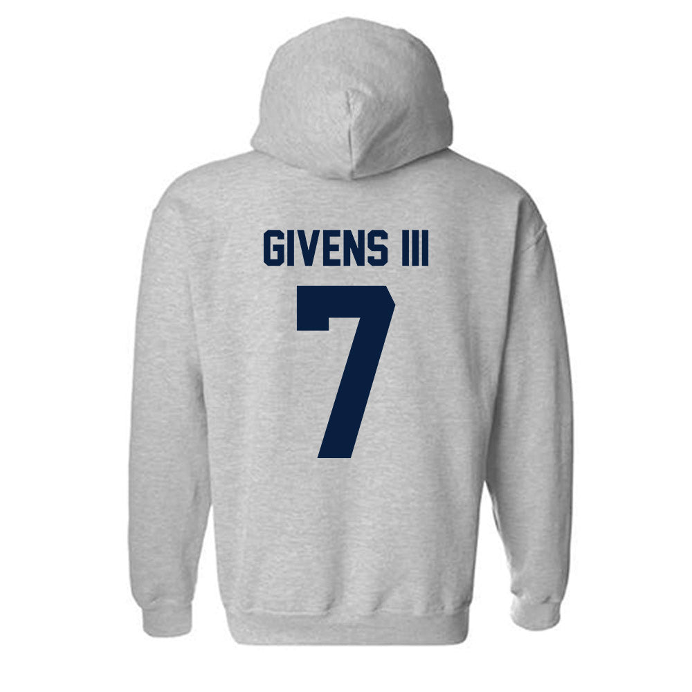 Nevada - NCAA Football : Gary Givens III - Classic Shersey Hooded Sweatshirt-1