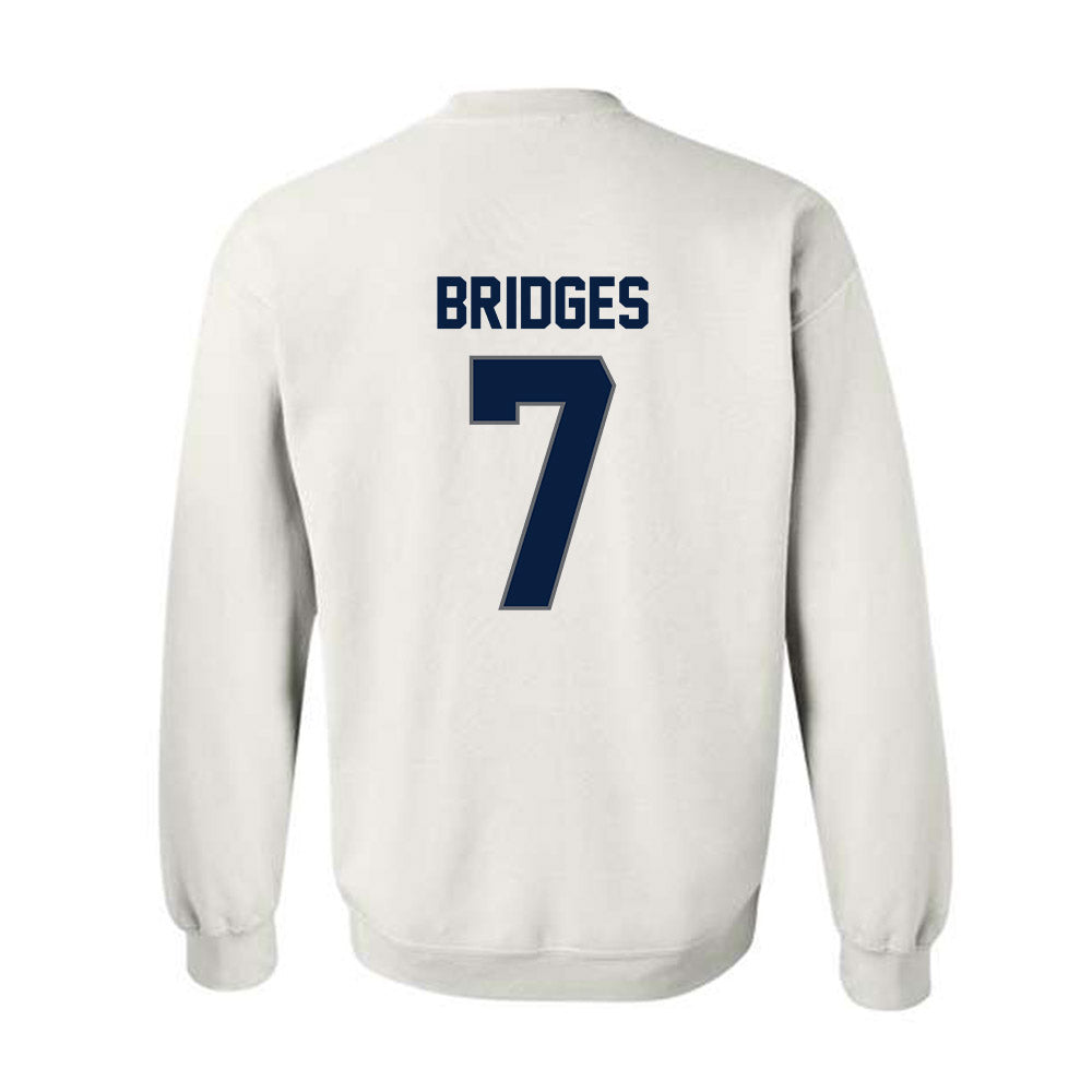 Nevada - NCAA Football : Selman Bridges - Classic Shersey Crewneck Sweatshirt-1