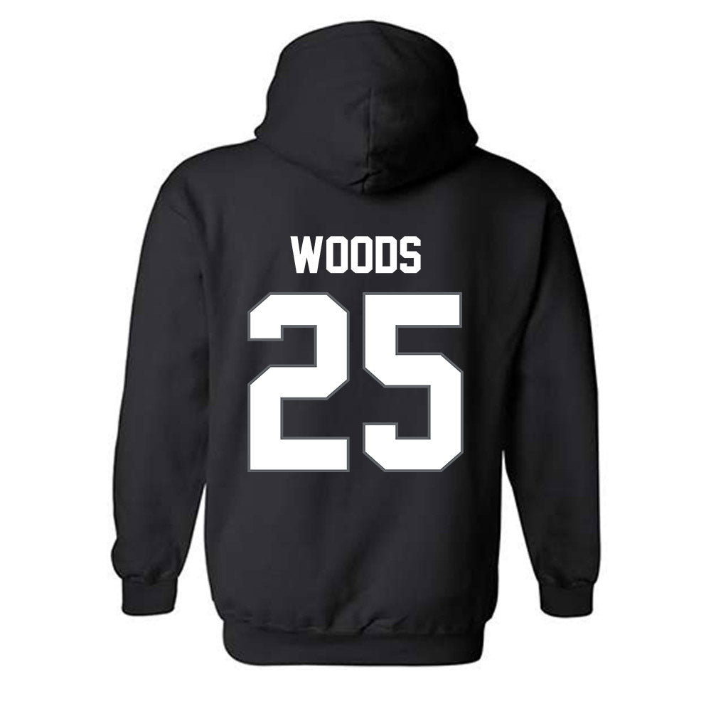 Nevada - NCAA Football : Ky Woods - Classic Shersey Hooded Sweatshirt-1