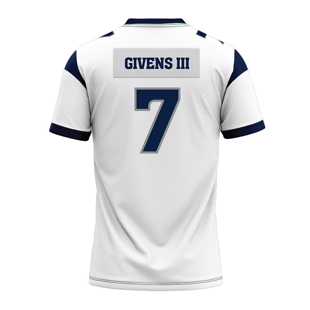 Nevada - NCAA Football : Gary Givens III - White Premium Football Jersey-1