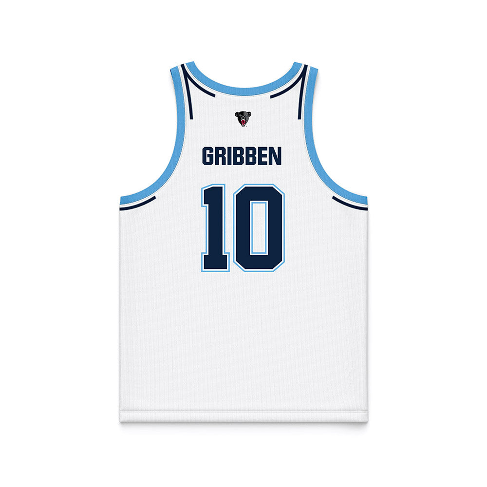 Maine - NCAA Men's Basketball : Killian Gribben - White Basketball Jersey-1
