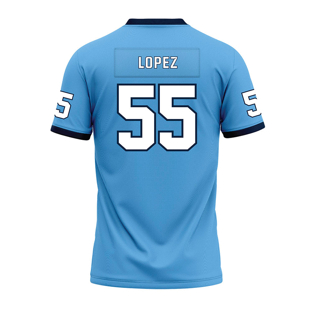 Maine - NCAA Football : Nathan Lopez - Premium Football Jersey-1