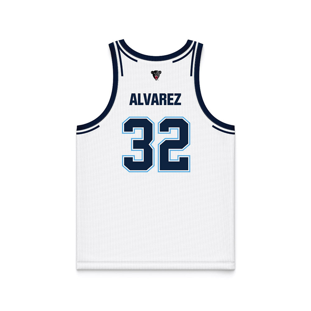Maine - NCAA Women's Basketball : Olivia Alvarez - White Basketball Jersey-1