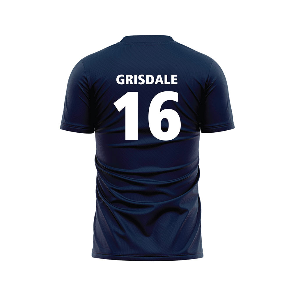 Maine - NCAA Women's Soccer : Olivia Grisdale - Navy Soccer Jersey-1