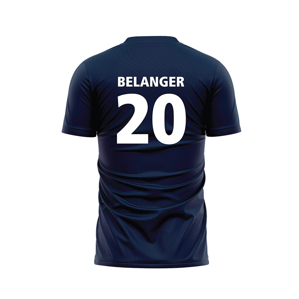 Maine - NCAA Women's Soccer : Charlotte Belanger - Navy Soccer Jersey-1