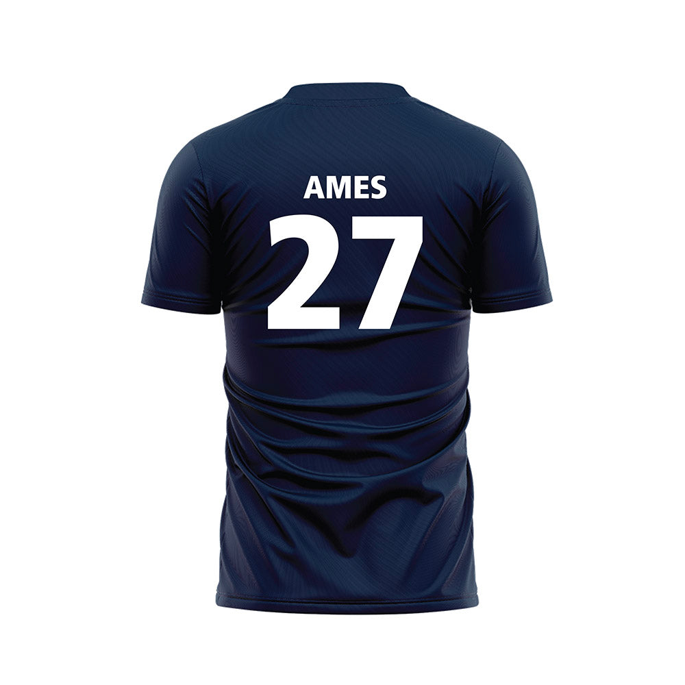 Maine - NCAA Women's Soccer : Amelia Ames - Navy Soccer Jersey-1