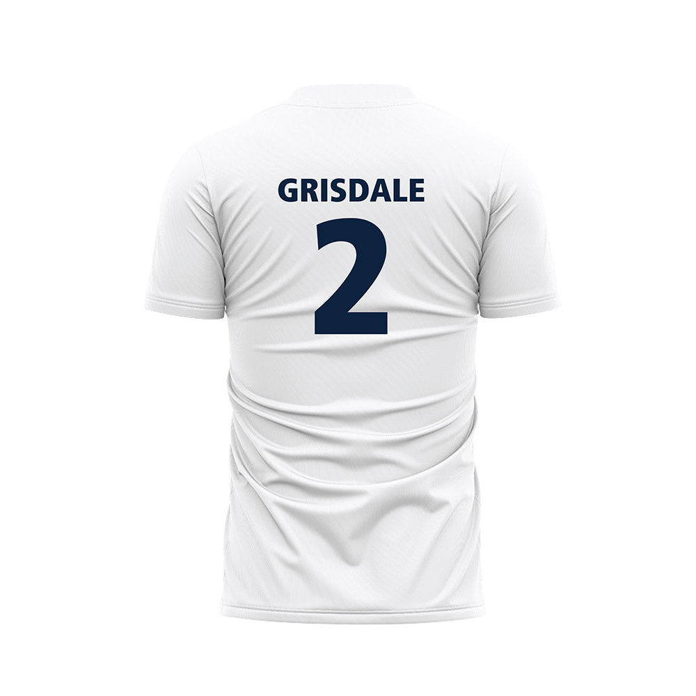 Maine - NCAA Women's Soccer : Rebecca Grisdale - White Soccer Jersey-1