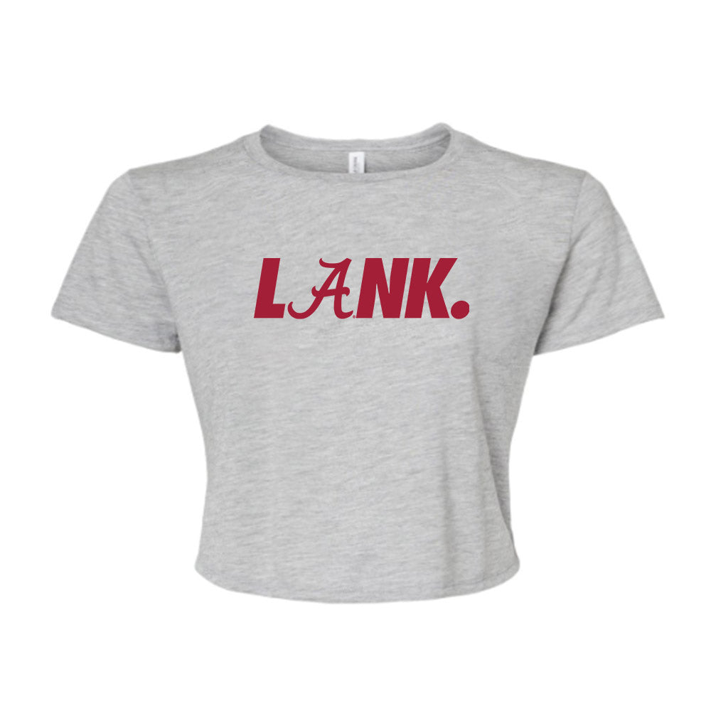 LANK™ LET ALL NAYSAYERS KNOW™ x Alabama - NCAA Football : Women's Flowy Cropped Tee