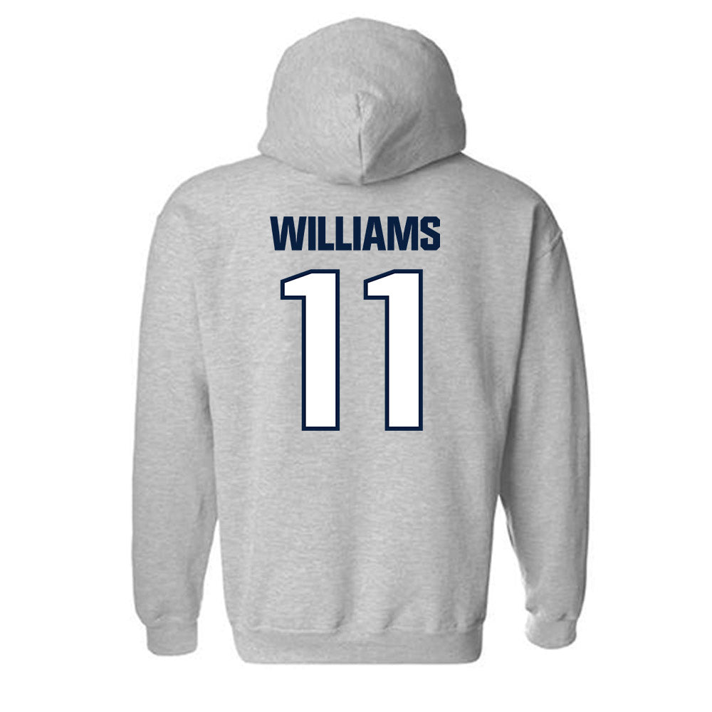 Jackson State - NCAA Men's Basketball : Mike Williams - Classic Shersey Hooded Sweatshirt-1