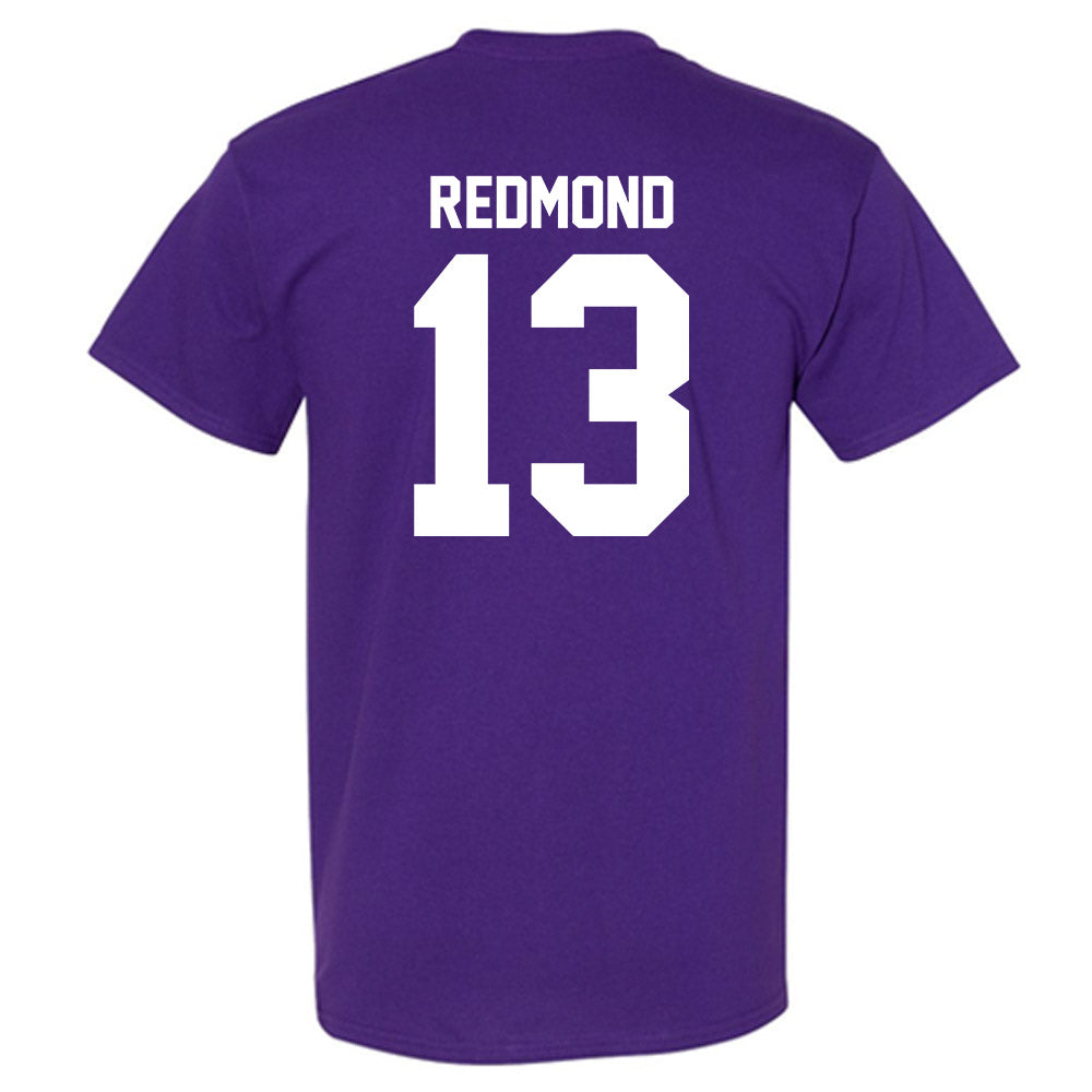 Northwestern State - NCAA Men's Basketball : Justin Redmond - T-Shirt-1