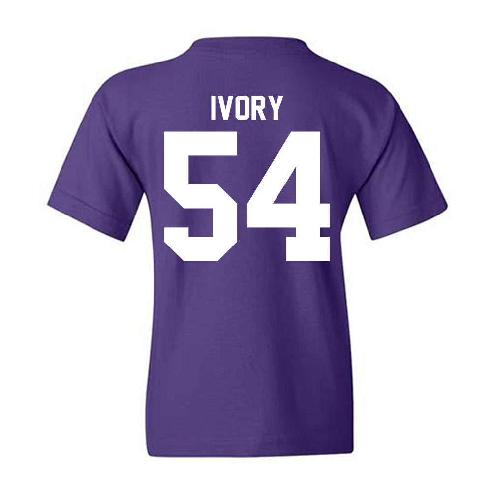 Northwestern State - NCAA Football : Kemarion Ivory - Youth T-Shirt-1