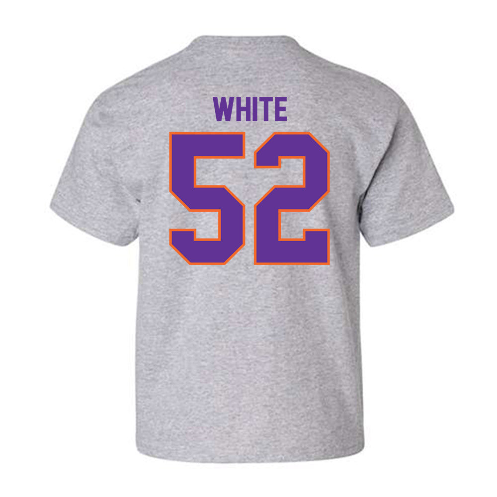 Northwestern State - NCAA Baseball : Carter White - Youth T-Shirt-3