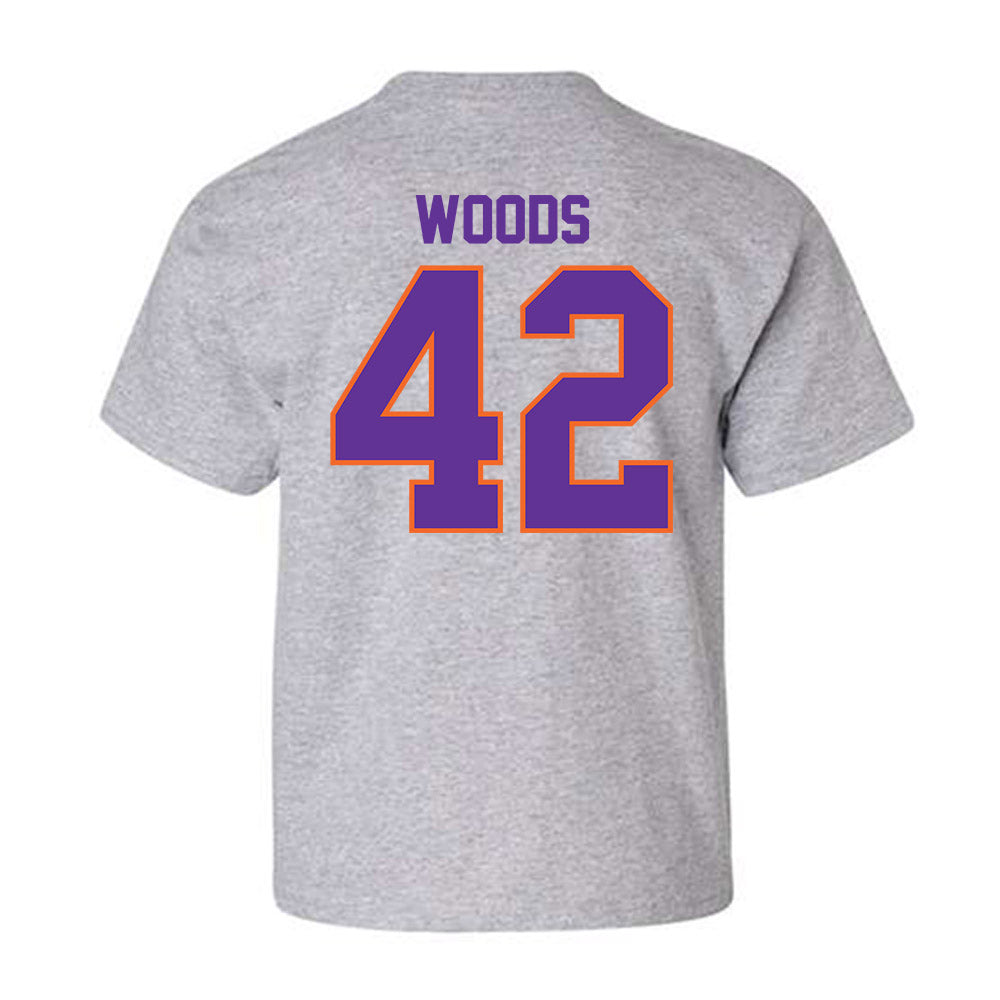Northwestern State - NCAA Football : Braden Woods - Youth T-Shirt-3