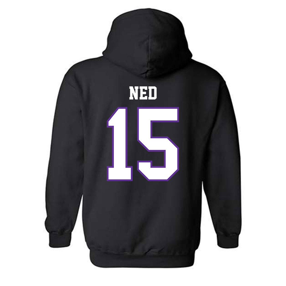 Northwestern State - NCAA Men's Basketball : Seth Ned - Hooded Sweatshirt-1