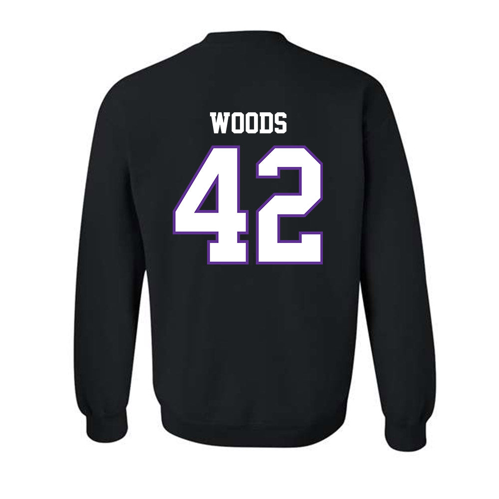 Northwestern State - NCAA Football : Braden Woods - Crewneck Sweatshirt-1