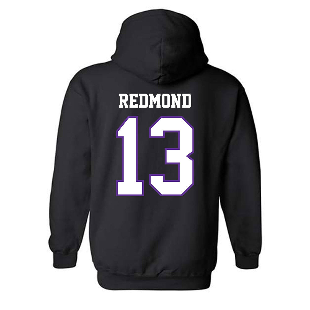 Northwestern State - NCAA Men's Basketball : Justin Redmond - Hooded Sweatshirt-1