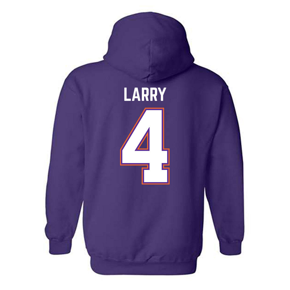 Northwestern State - NCAA Men's Basketball : CJ Larry - Hooded Sweatshirt-1