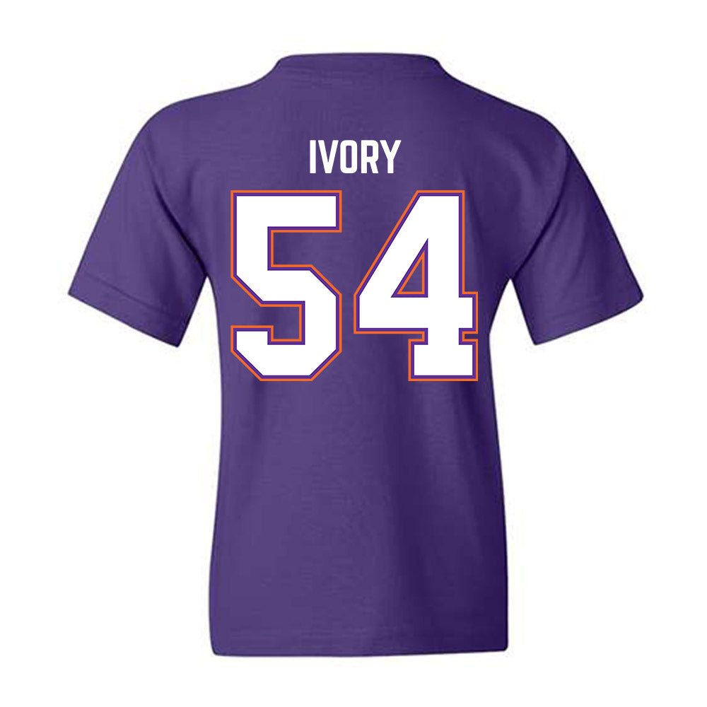 Northwestern State - NCAA Football : Kemarion Ivory - Youth T-Shirt-1