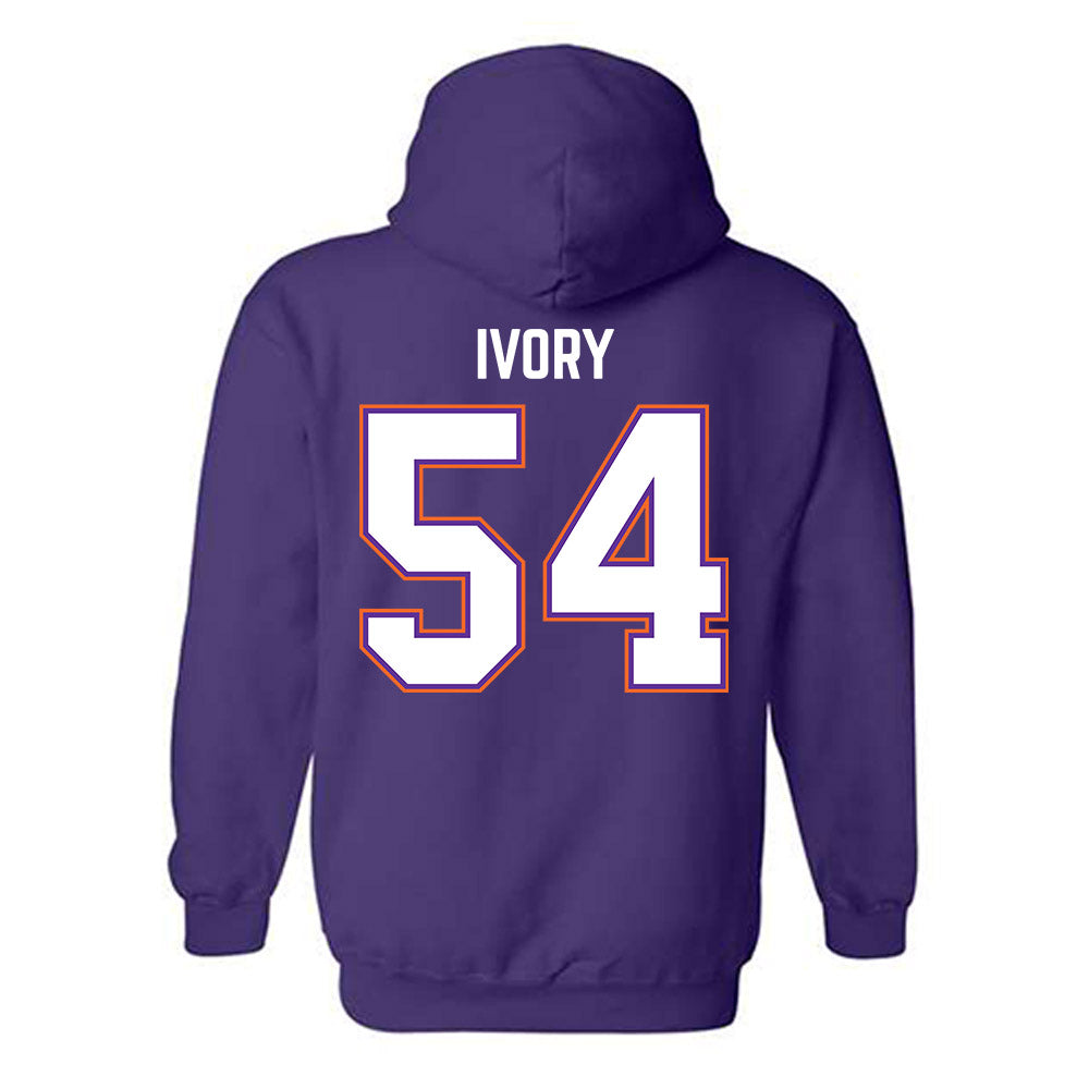 Northwestern State - NCAA Football : Kemarion Ivory - Hooded Sweatshirt-1