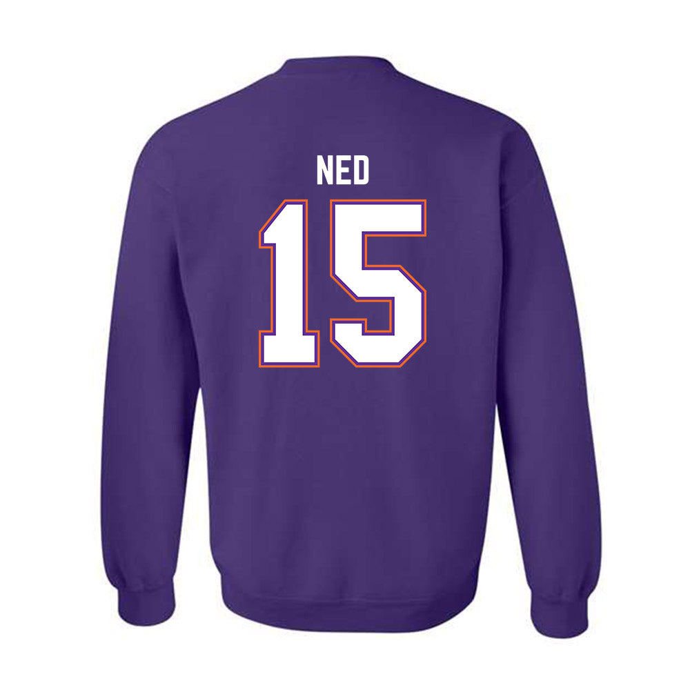 Northwestern State - NCAA Men's Basketball : Seth Ned - Crewneck Sweatshirt-1