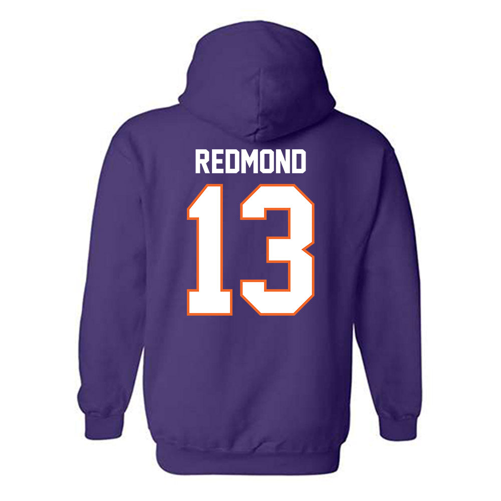 Northwestern State - NCAA Men's Basketball : Justin Redmond - Hooded Sweatshirt-1