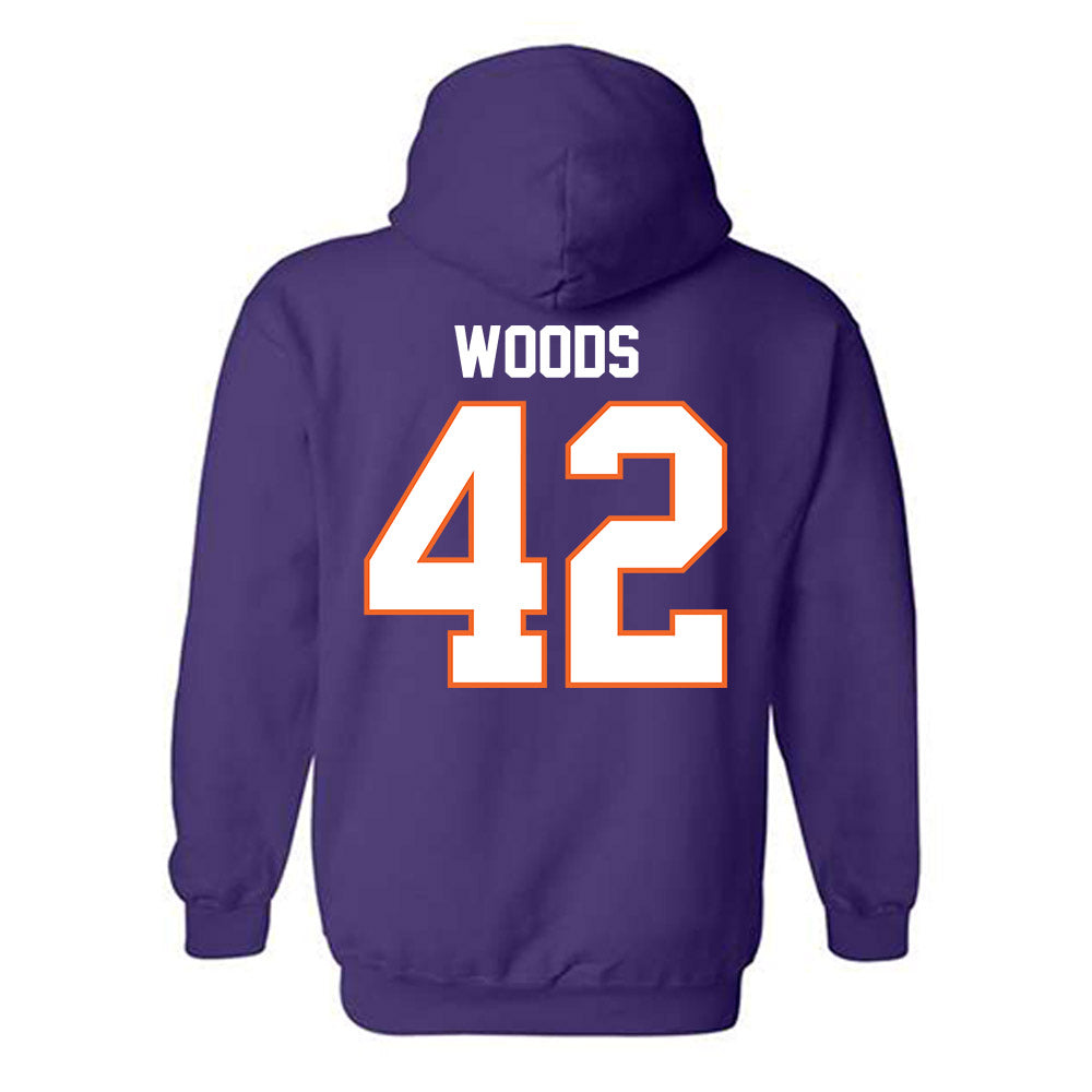 Northwestern State - NCAA Football : Braden Woods - Hooded Sweatshirt-1