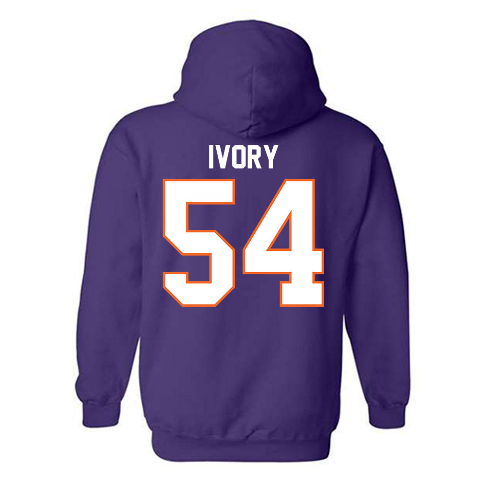 Northwestern State - NCAA Football : Kemarion Ivory - Hooded Sweatshirt-1
