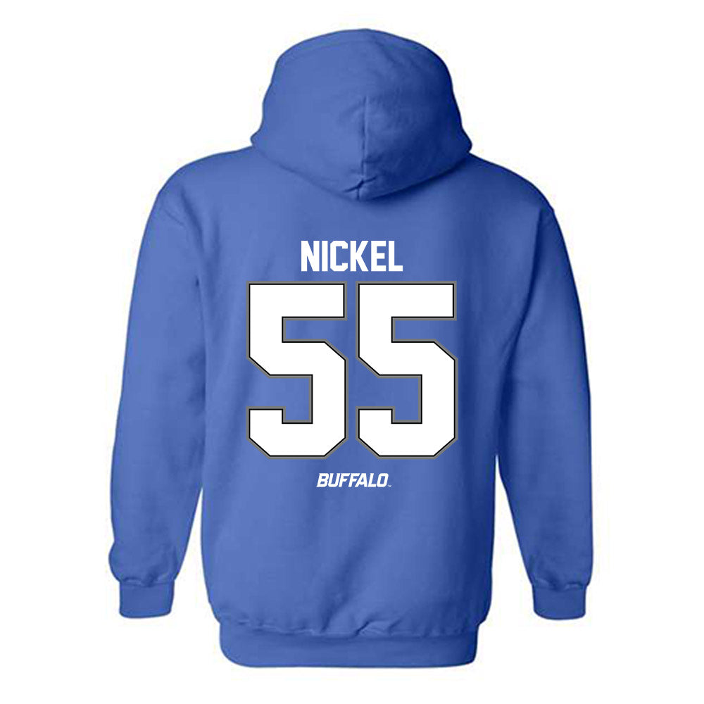 Buffalo - NCAA Football : Mason Nickel - Classic Shersey Hooded Sweatshirt-1