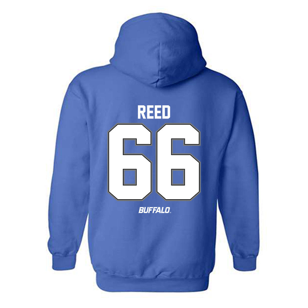 Buffalo - NCAA Football : William Reed - Classic Shersey Hooded Sweatshirt-1