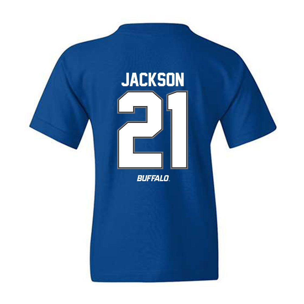 Buffalo - NCAA Women's Basketball : diann jackson - Youth T-Shirt-1