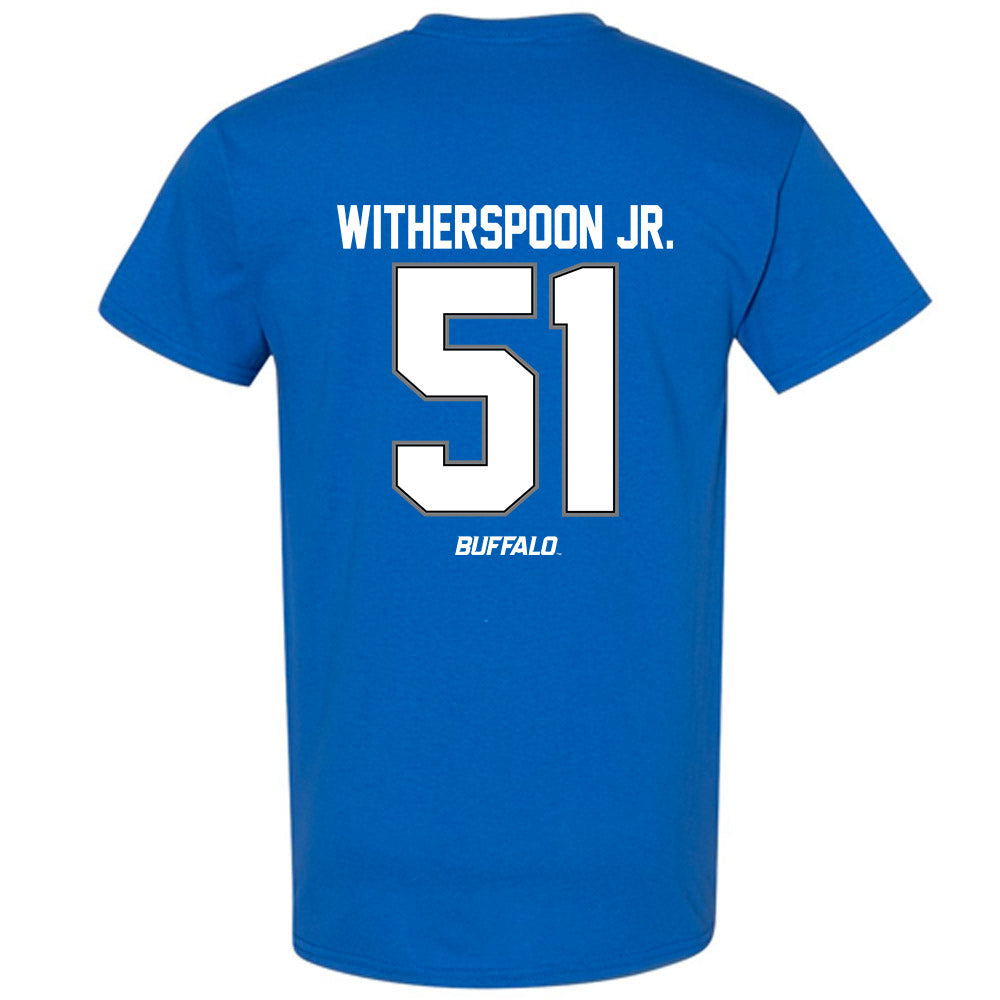 Buffalo - NCAA Football : Anwar Witherspoon Jr. - Classic Shersey T-Shirt-1
