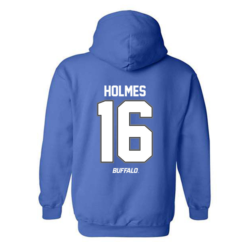 Buffalo - NCAA Football : Elijah Holmes - Classic Shersey Hooded Sweatshirt-1