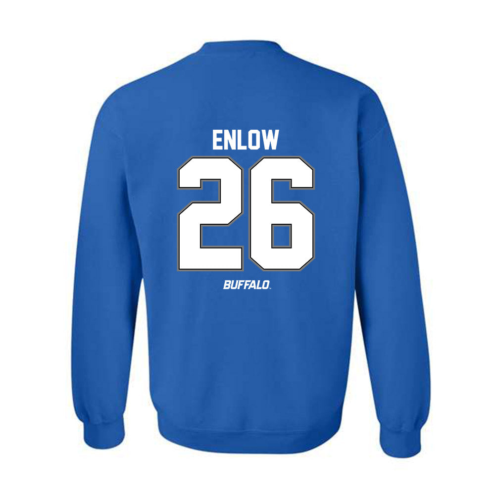 Buffalo - NCAA Football : Chase Enlow - Classic Shersey Crewneck Sweatshirt-1