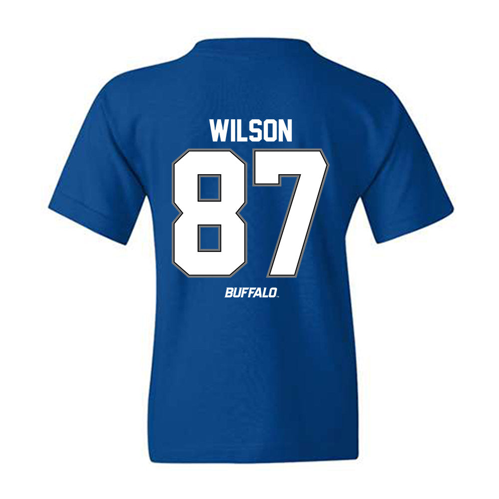 Buffalo - NCAA Football : Trevor Wilson - Classic Shersey Youth T-Shirt-1