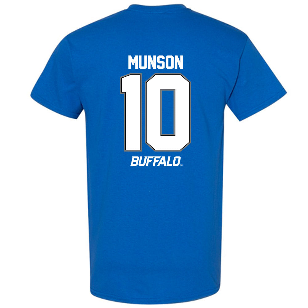 Buffalo - NCAA Football : Jamiere Munson - Classic Shersey T-Shirt-1