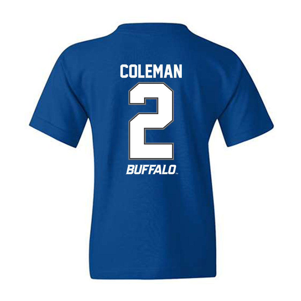 Buffalo - NCAA Women's Basketball : Anaya Coleman - Youth T-Shirt-1