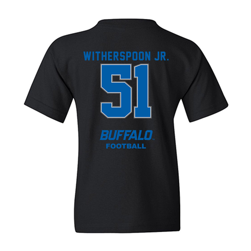 Buffalo - NCAA Football : Anwar Witherspoon Jr. - Classic Shersey Youth T-Shirt-1