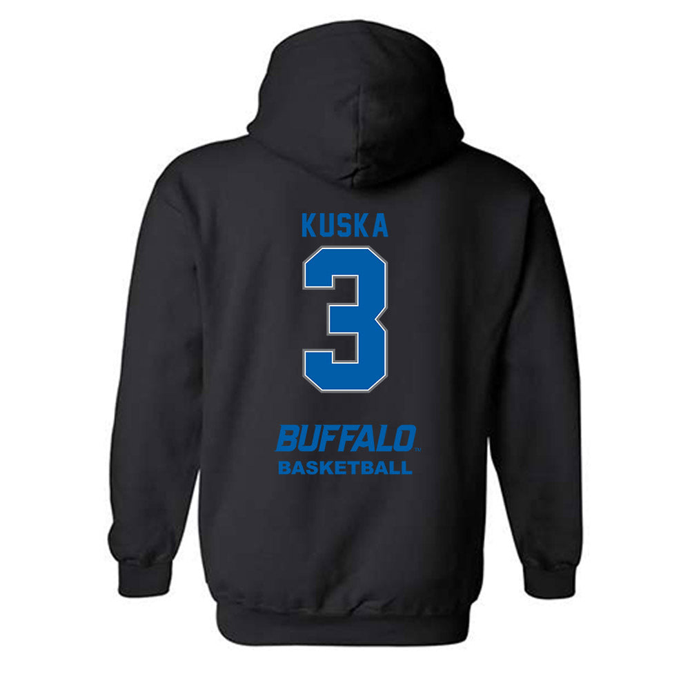 Buffalo - NCAA Men's Basketball : Tristan Kuska - Classic Shersey Hooded Sweatshirt-1