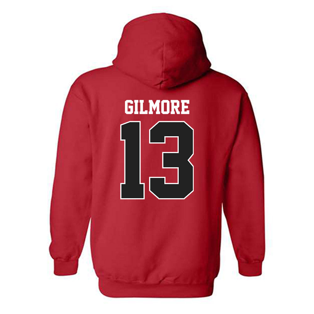 CSUN - NCAA Women's Volleyball : Anne Gilmore - Classic Shersey Hooded Sweatshirt-1