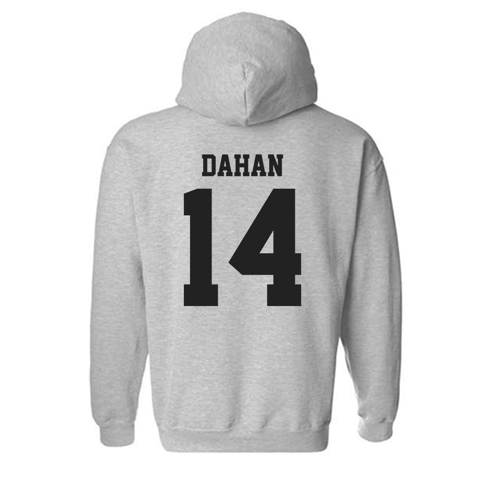 CSUN - NCAA Men's Basketball : Omer Dahan - Classic Shersey Hooded Sweatshirt-1