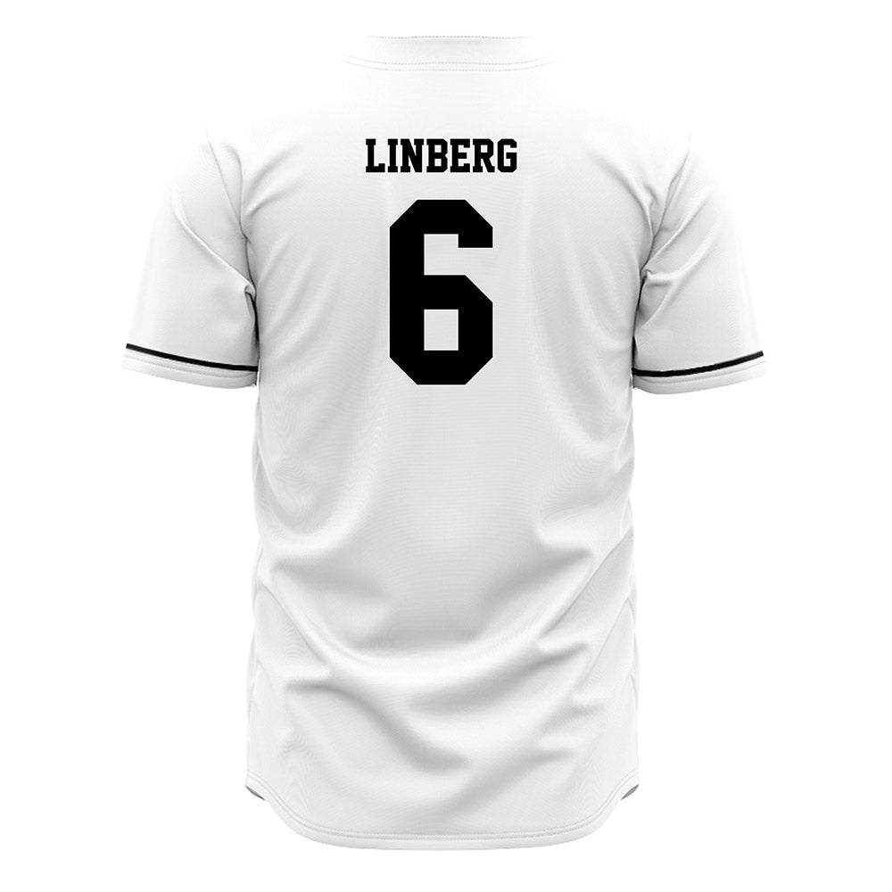 CSUN - NCAA Baseball : Will Linberg - White Jersey-1
