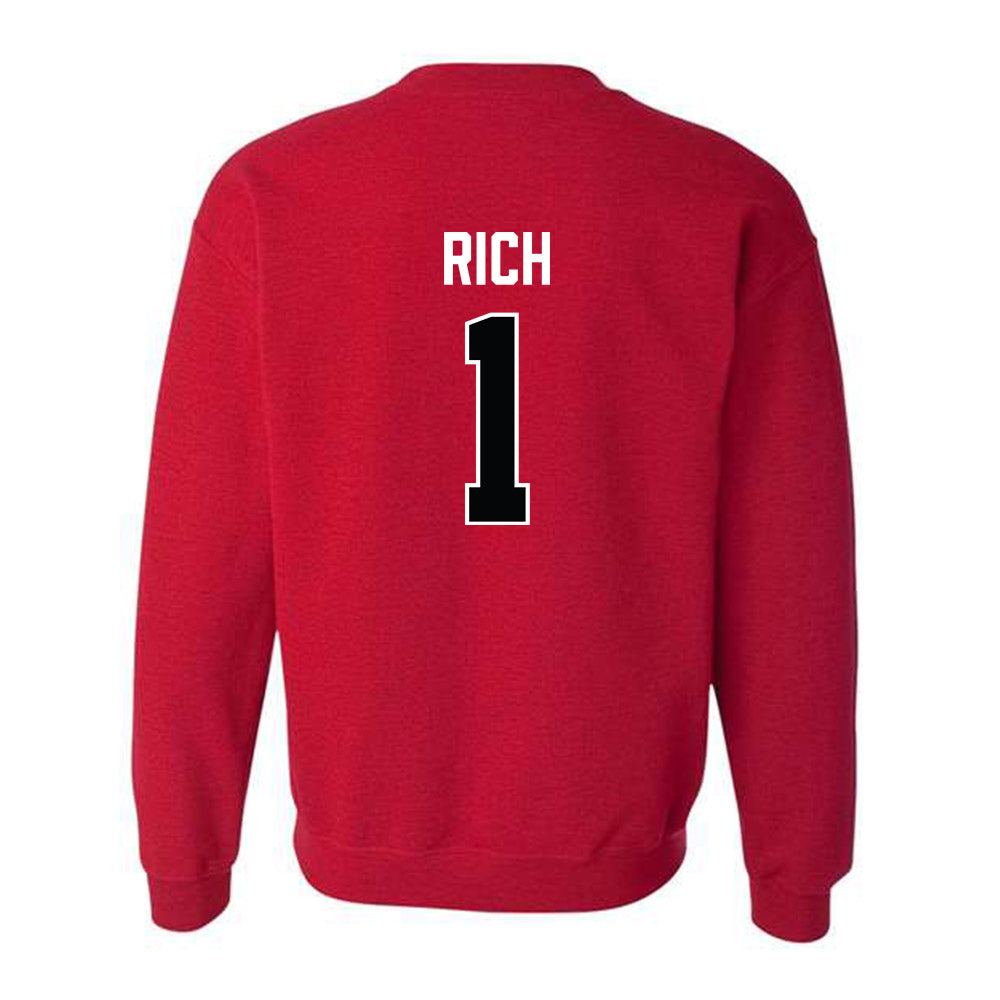 Lamar - NCAA Women's Soccer : Maddie Rich - Classic Shersey Crewneck Sweatshirt-1