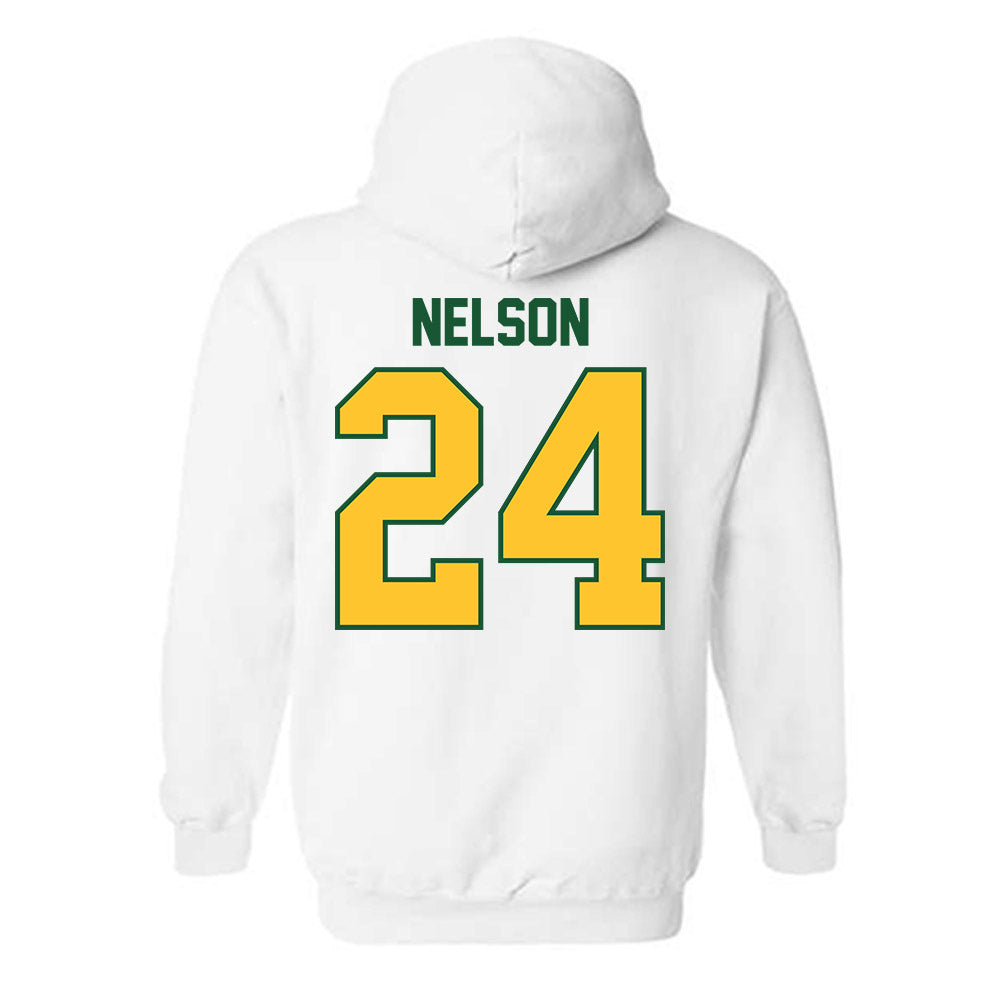 SLU - NCAA Women's Soccer : Aja Nelson - Classic Shersey Hooded Sweatshirt-1