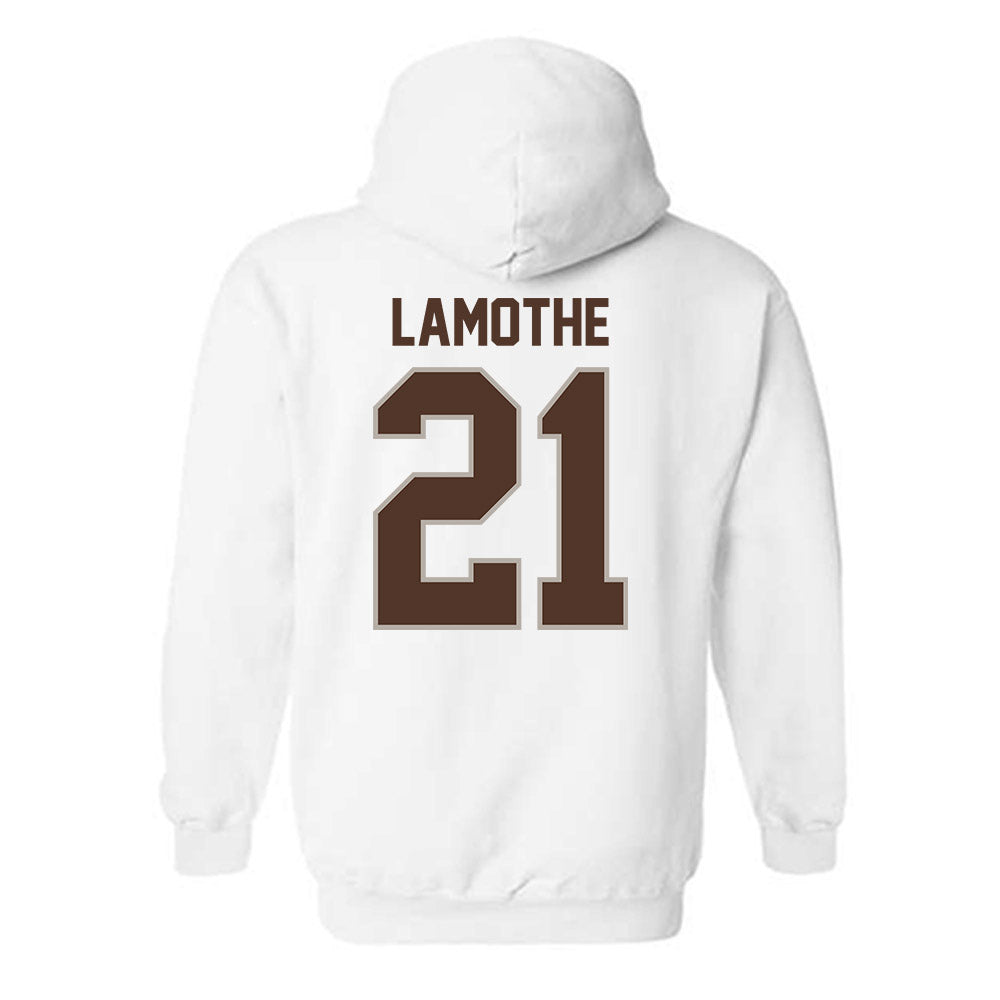 St. Bonaventure - NCAA Baseball : Christian LaMothe - Classic Shersey Hooded Sweatshirt-1