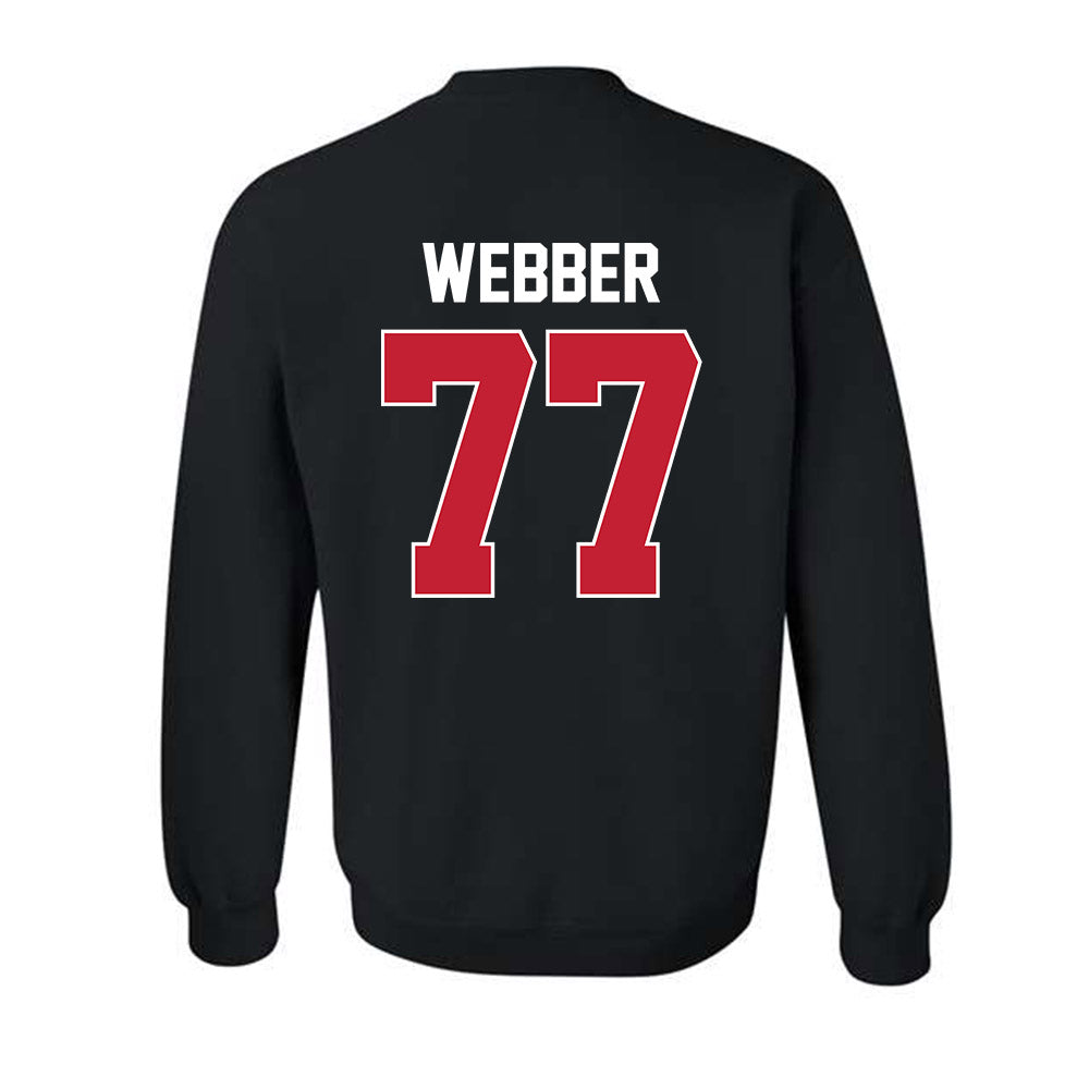 Ferris State - NCAA Football : Tyrone Webber - Classic Shersey Crewneck Sweatshirt-1