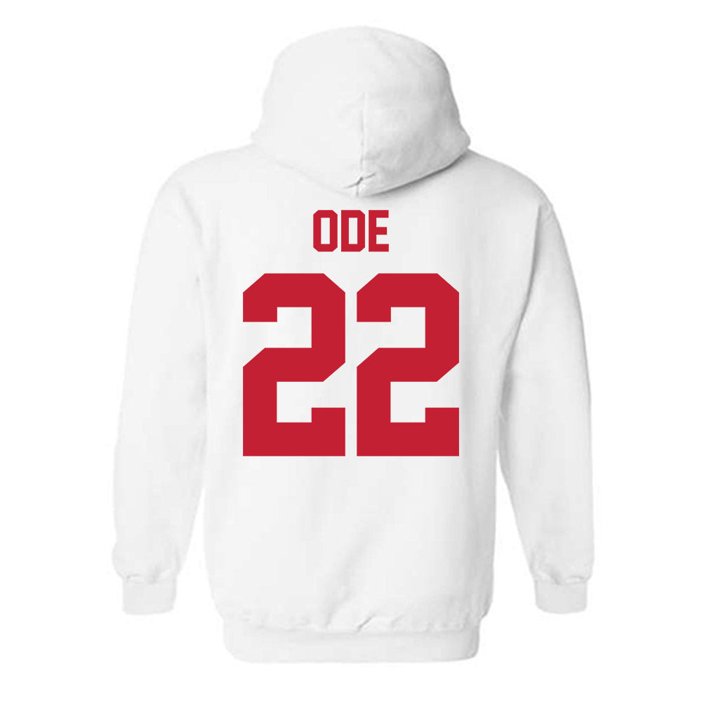 Ferris State - NCAA Women's Basketball : Alesia Ode - Classic Shersey Hooded Sweatshirt-1