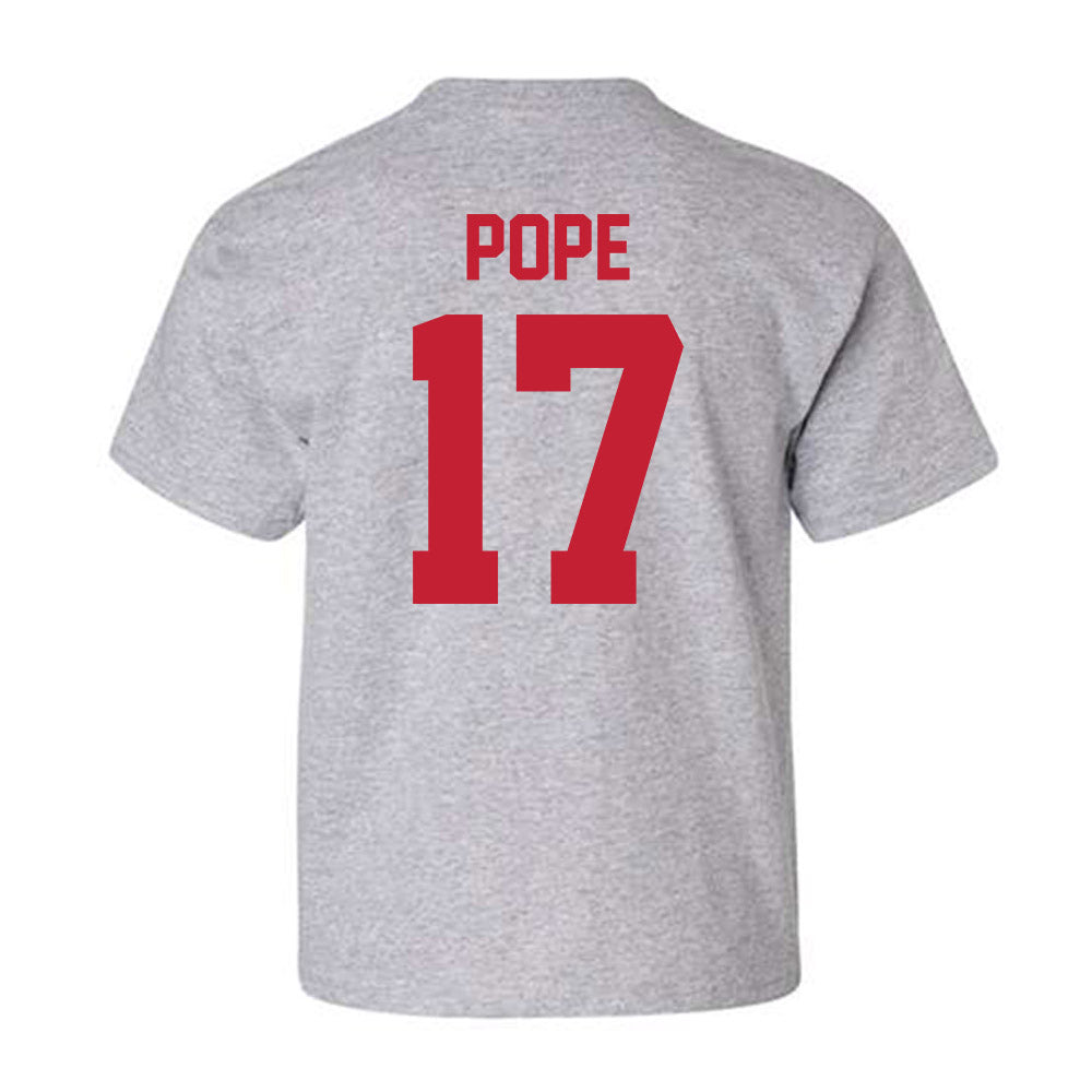 Ferris State - NCAA Football : Quentin Pope - Classic Shersey Youth T-Shirt-1