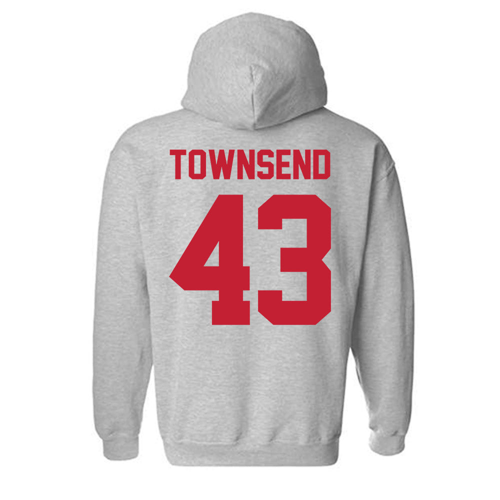 Ferris State - NCAA Football : Razah Townsend - Classic Shersey Hooded Sweatshirt-1